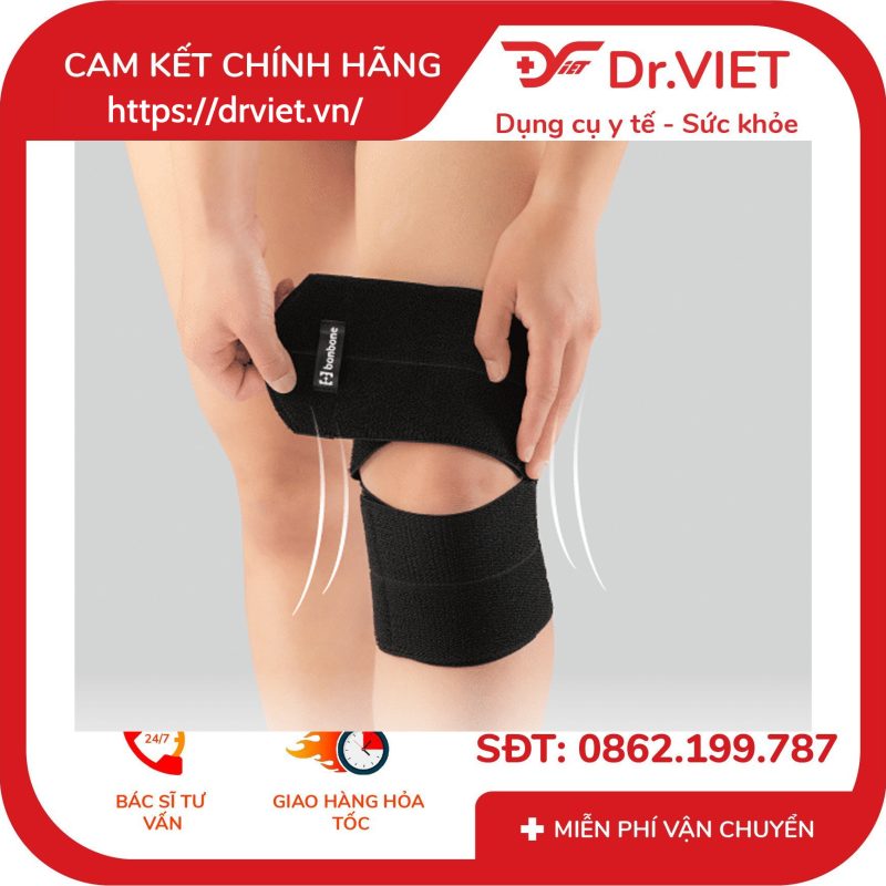 Alternative view of Đai hỗ trợ cố định đầu gối Bonbone - Free Knee Supporter KI, lựa chọn số 1