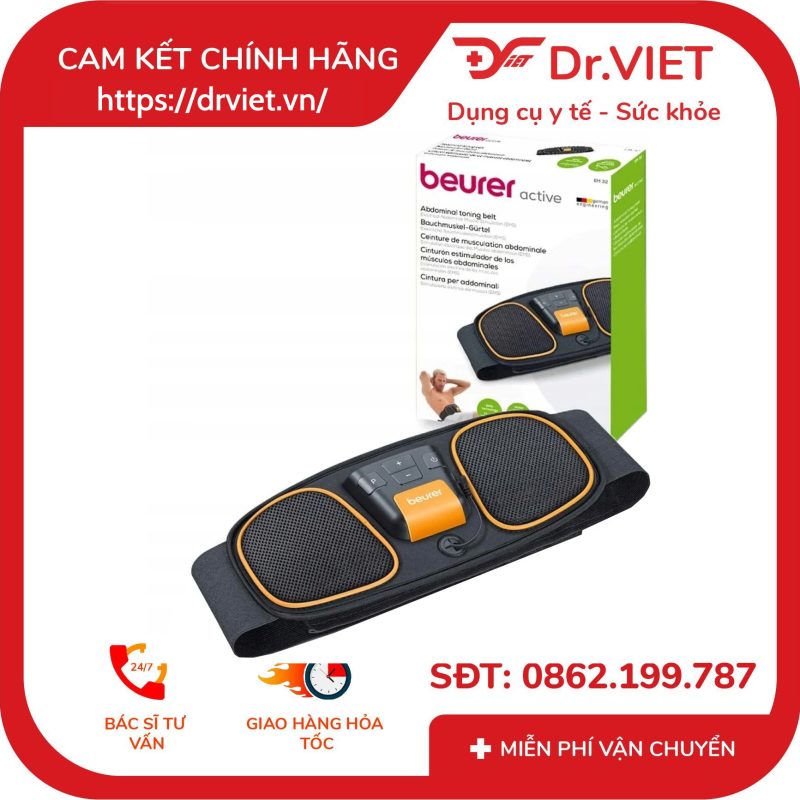 Đai massage bụng Beurer EM32 9 Đai massage bụng Beurer EM32