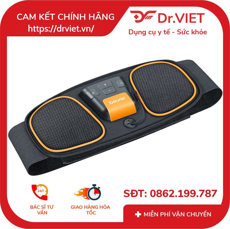 Đai massage bụng Beurer EM32 14 Đai massage bụng Beurer EM32