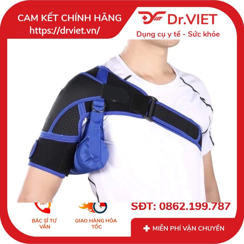 Alternative view of Đai cố định vai cao cấp có túi khí Bigcare