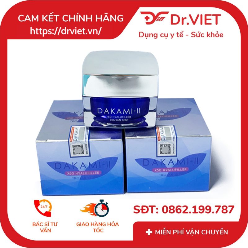Dakami II Kem Dưỡng Da Chống Lão Hóa mẫu mới 10 Dakami II Kem Dưỡng Da Chống Lão Hóa mẫu mới