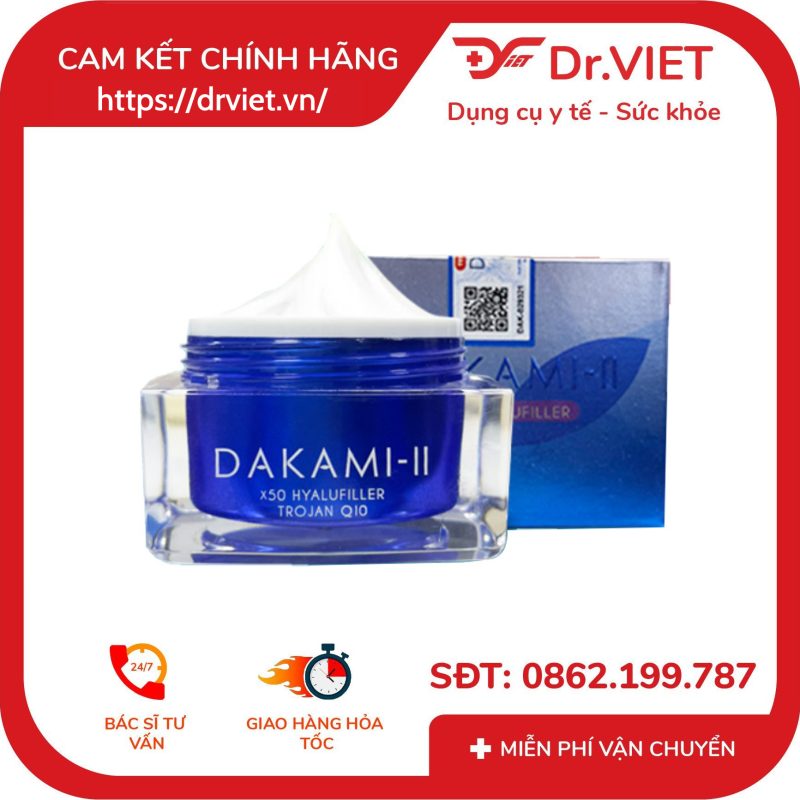 Dakami II Kem Dưỡng Da Chống Lão Hóa mẫu mới 11 Dakami II Kem Dưỡng Da Chống Lão Hóa mẫu mới