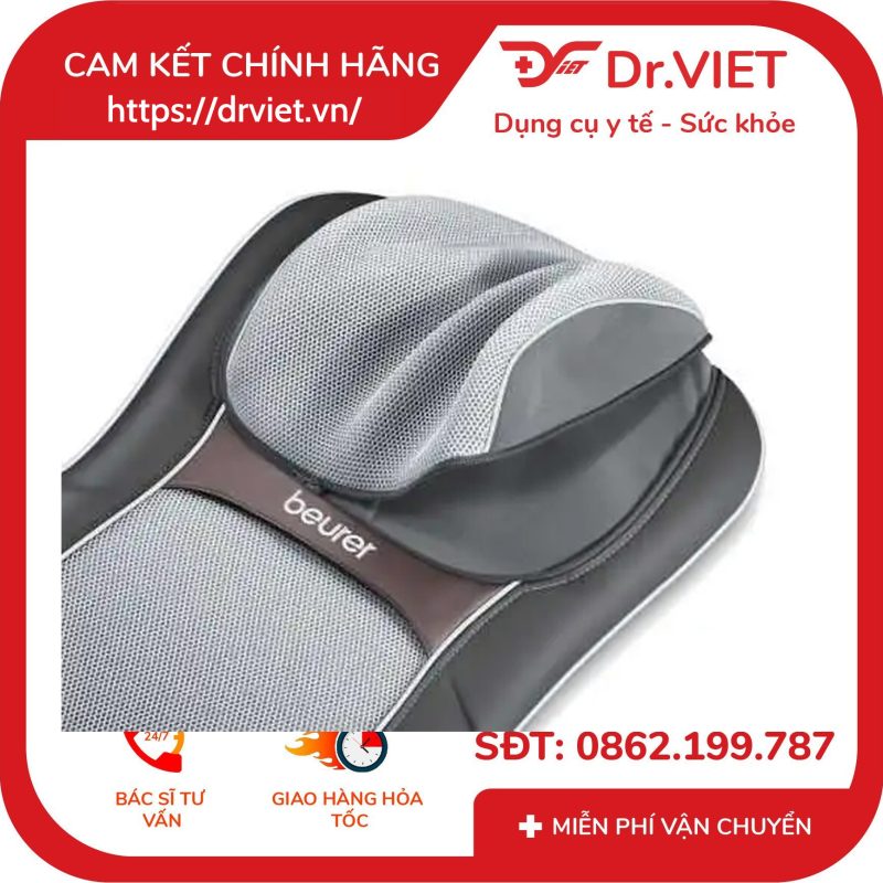 Đệm massage 3D hồng ngoại Beurer MG295 11 Đệm massage 3D hồng ngoại Beurer MG295