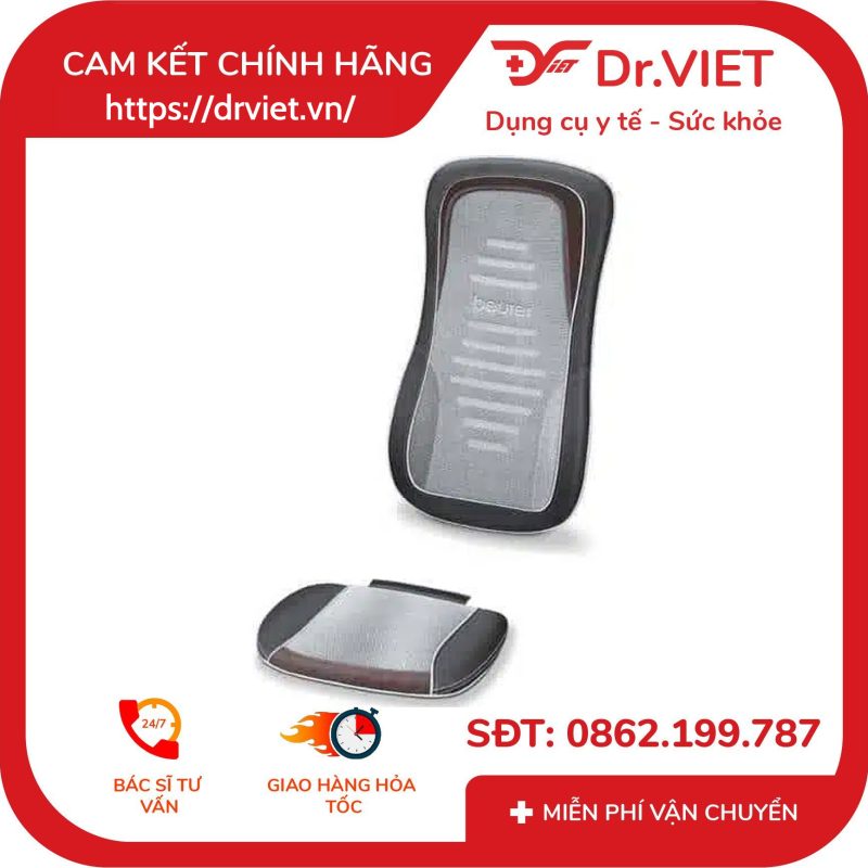 Đệm massage Shiatsu Beurer MG300 11 Đệm massage Shiatsu Beurer MG300