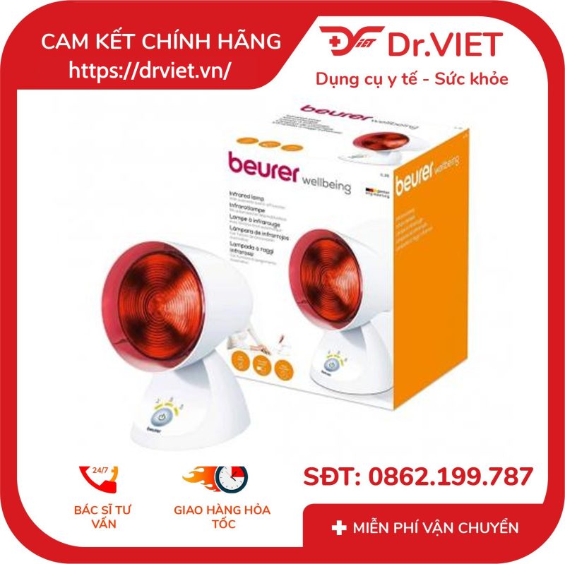 Đèn hồng ngoại trị liệu 150W Beurer IL35