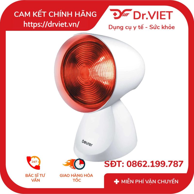 Đèn Hồng Ngoại Trị Liệu Beurer IL21 Công Suất 150W 9 Đèn Hồng Ngoại Trị Liệu Beurer IL21 Công Suất 150W