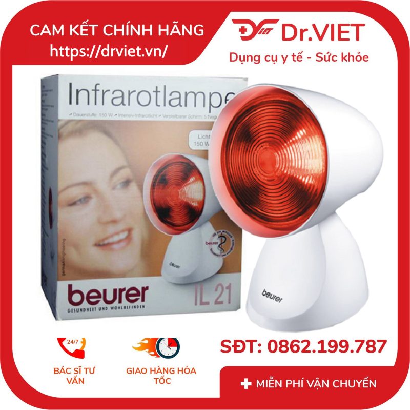 Đèn Hồng Ngoại Trị Liệu Beurer IL21 Công Suất 150W