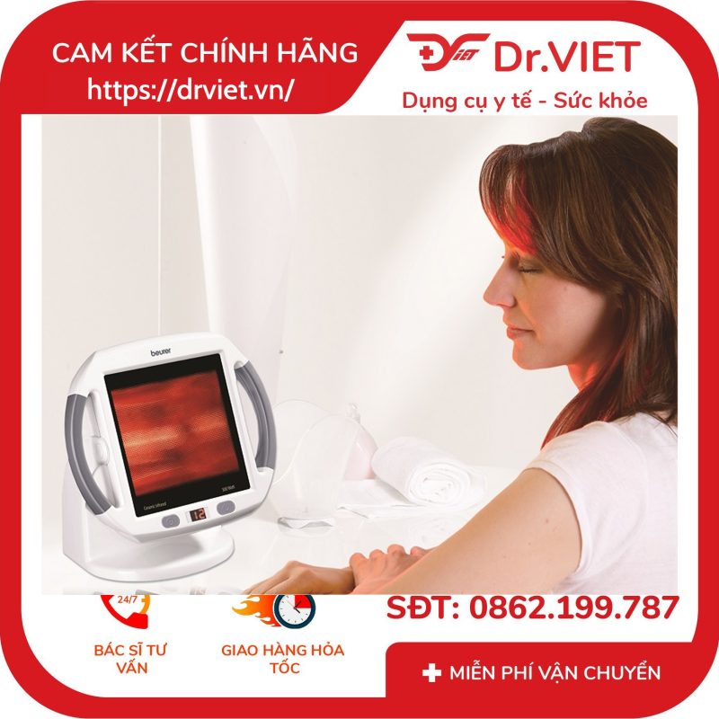 Đèn hồng ngoại trị liệu Beurer IL50 công suất 300W 11 Đèn hồng ngoại trị liệu Beurer IL50 công suất 300W