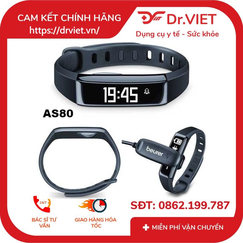 Đồng hồ cảm biến vận động Beurer AS80 8 Đồng hồ cảm biến vận động Beurer AS80