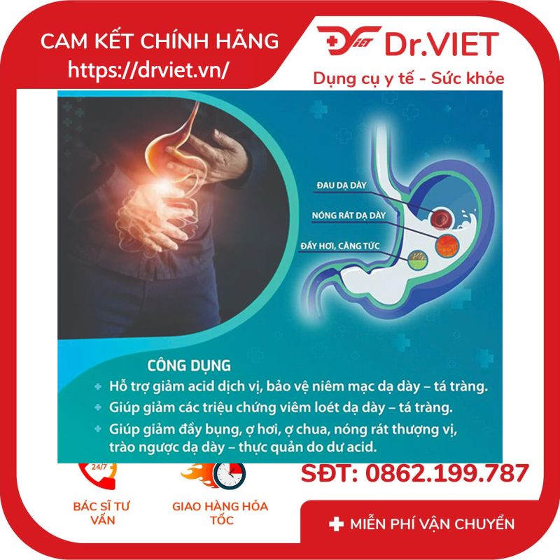 Dung dịch dạ dày VitraGas giảm viêm dạ dày 10 Dung dịch dạ dày VitraGas giảm viêm dạ dày