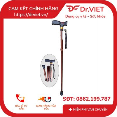 Gậy Batoong 1 Chân Xếp Lucass Y-27