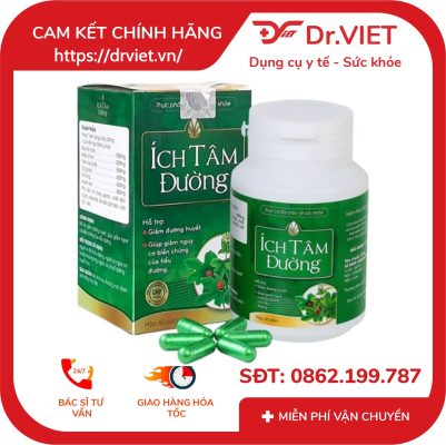 Viên Uống Ích Tâm Đường Hỗ Trợ Ổn Định Đường Huyết 16 Viên Uống Ích Tâm Đường Hỗ Trợ Ổn Định Đường Huyết