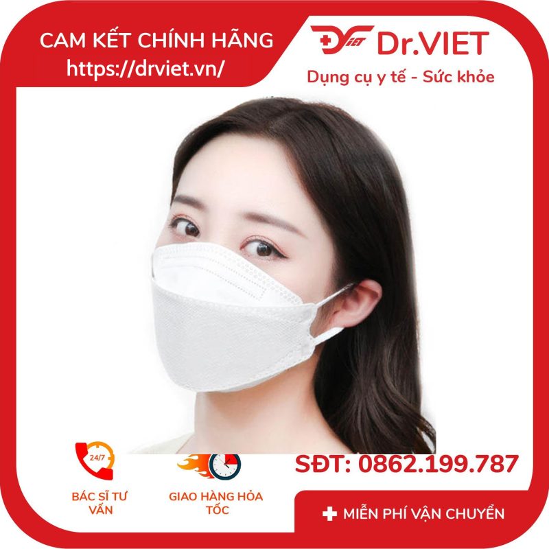 Khẩu trang 4D Hàn Quốc Chuẩn KF94