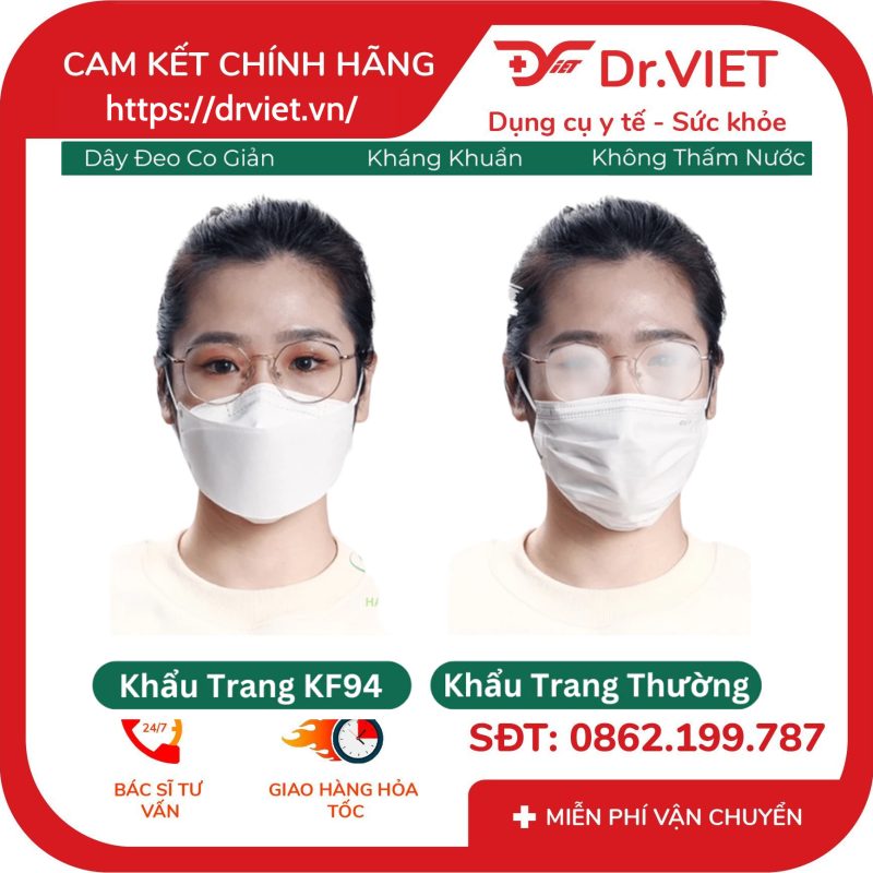 Khẩu trang 4D Hàn Quốc Chuẩn KF94