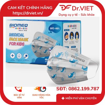 Khẩu trang trẻ em 4 lớp Biomeq Mask Kids 15 Khẩu trang trẻ em 4 lớp Biomeq Mask Kids