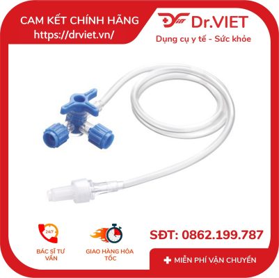 Khoá ba chạc có dây nối 25cm