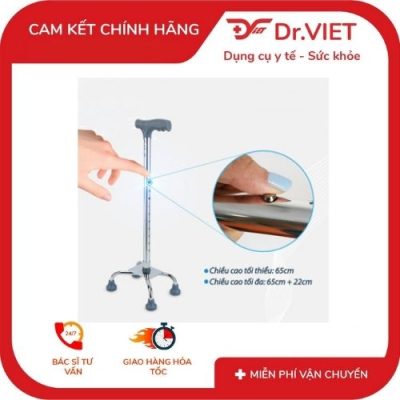 Gậy chống 4 chân người già
