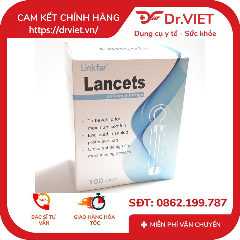 Kim lấy máu Linkfar Lancets