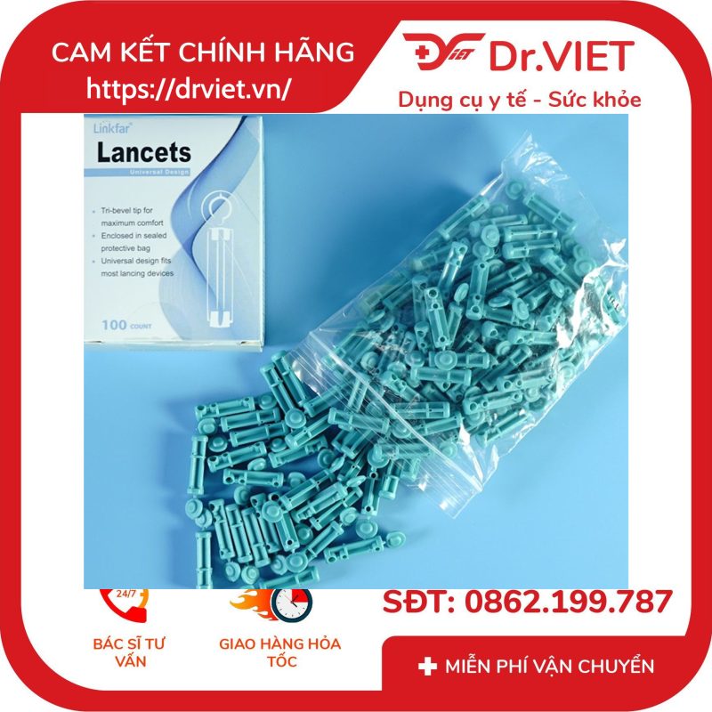 Kim lấy máu Linkfar Lancets