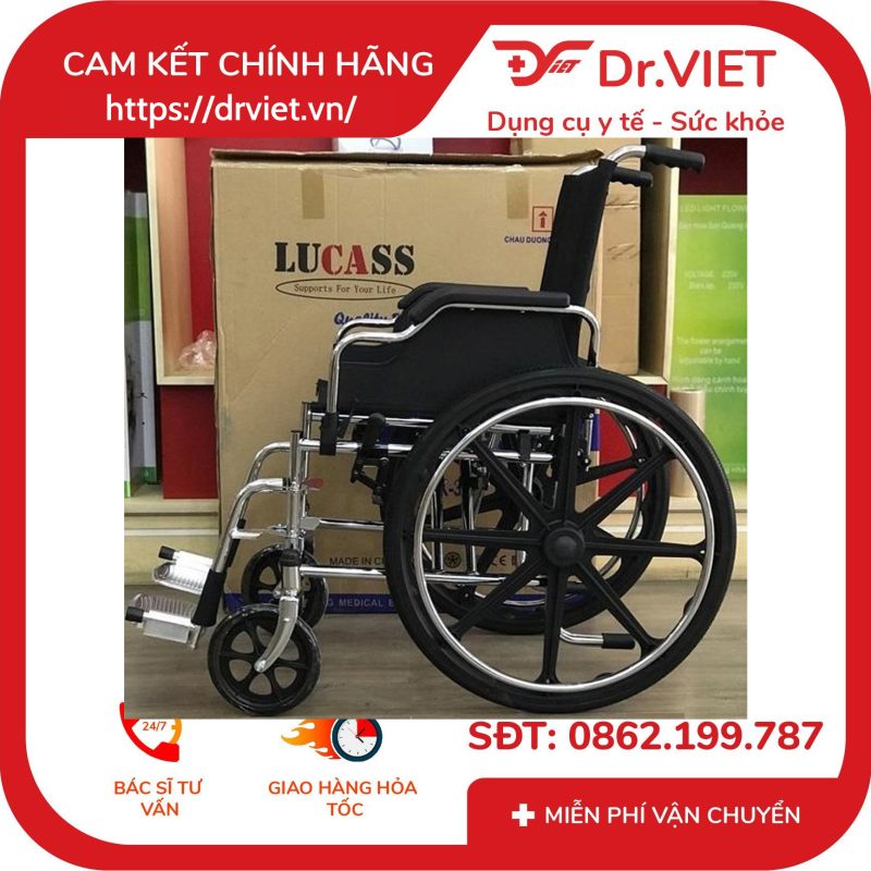 Xe lăn tay Lucass X-39B 10 Xe lăn tay Lucass X-39B