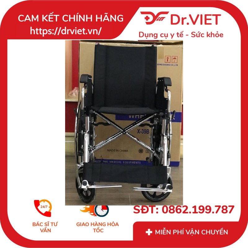 Xe lăn tay Lucass X-39B 13 Xe lăn tay Lucass X-39B
