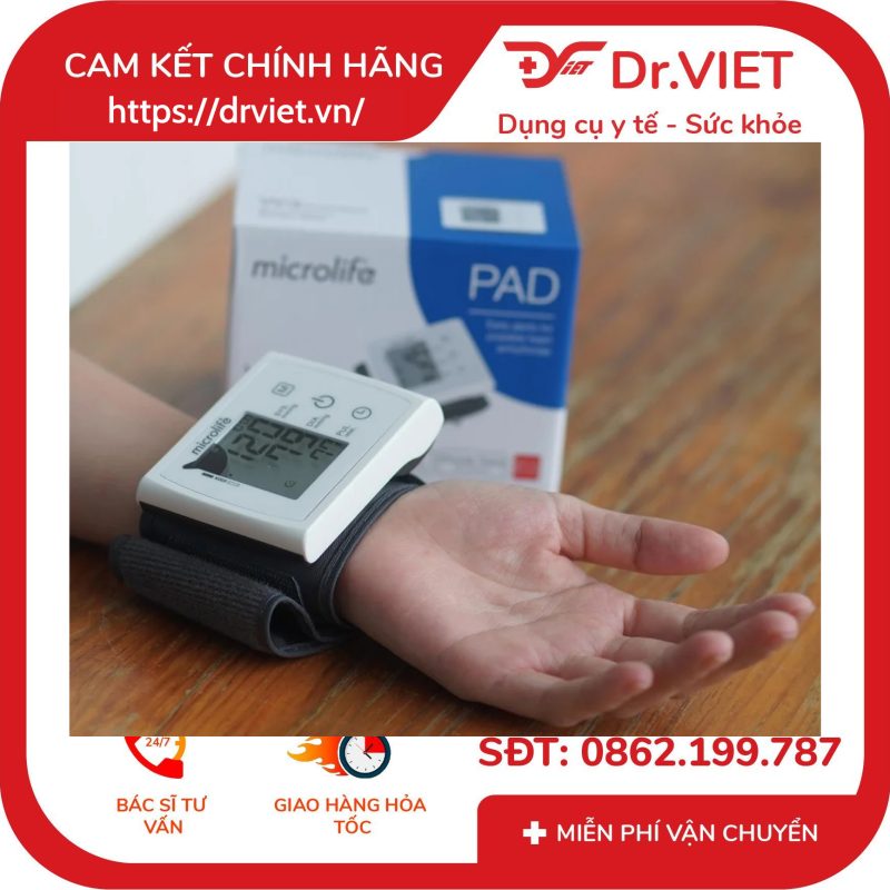 Máy đo huyết áp cổ tay Microlife BP W3 Comfort 14 Máy đo huyết áp cổ tay Microlife BP W3 Comfort
