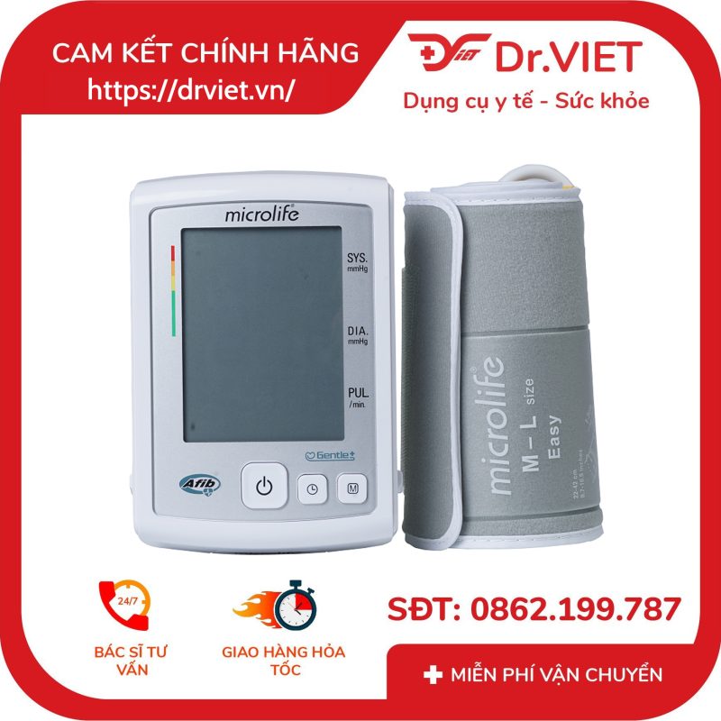 Máy đo huyết áp bắp tay Microlife A5 (BP 3GC1-5F) 12 Máy đo huyết áp bắp tay Microlife A5 (BP 3GC1-5F)