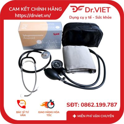 Máy đo huyết áp cơ Spirit CK-111 và ống nghe A603T 15 Máy đo huyết áp cơ Spirit CK-111 và ống nghe A603T