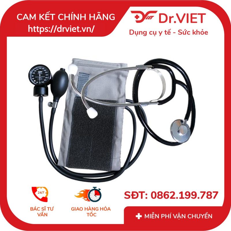Máy đo huyết áp cơ Spirit CK-111 và ống nghe A603T 10 Máy đo huyết áp cơ Spirit CK-111 và ống nghe A603T