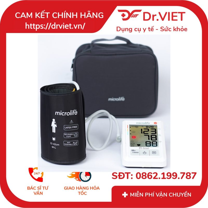 Máy đo huyết áp bắp tay Microlife B3 Afib Advanced