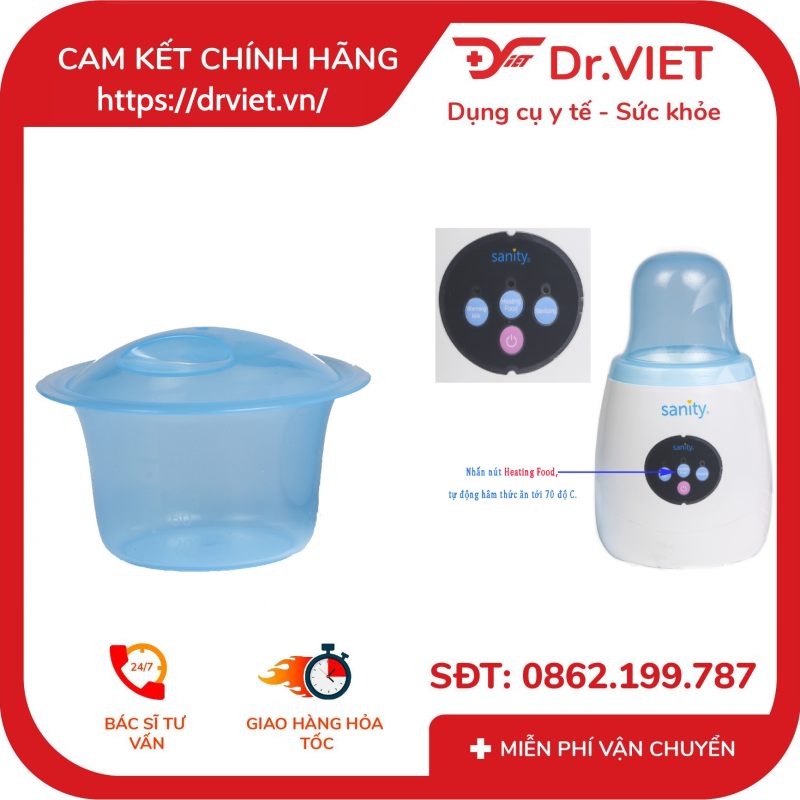 Máy hâm sữa đa năng Sanity S6304.ENG 10 Máy hâm sữa đa năng Sanity S6304.ENG