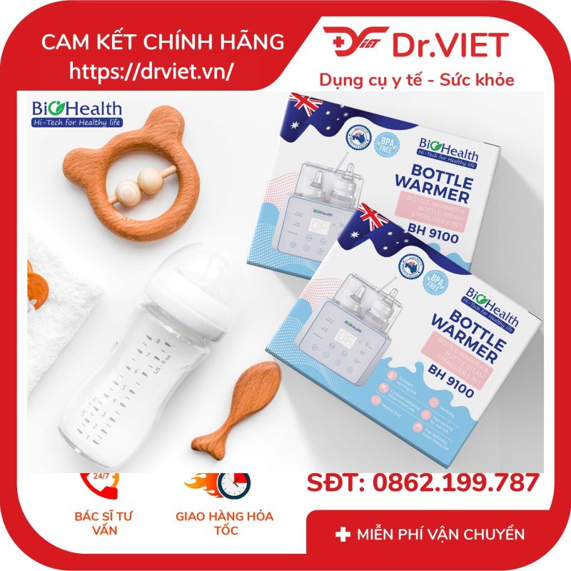 Máy hâm sữa tiệt trùng 2 bình BIOHEALTH BH9100 13 Máy hâm sữa tiệt trùng 2 bình BIOHEALTH BH9100