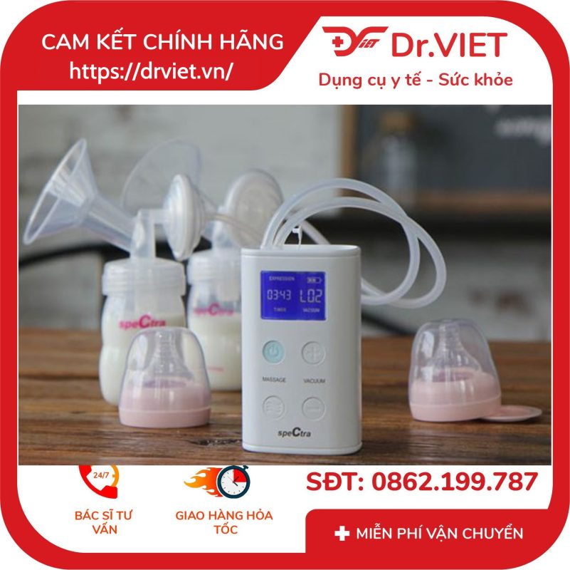 Máy hút sữa điện đôi Spectra 9 Plus 14 Máy hút sữa điện đôi Spectra 9 Plus