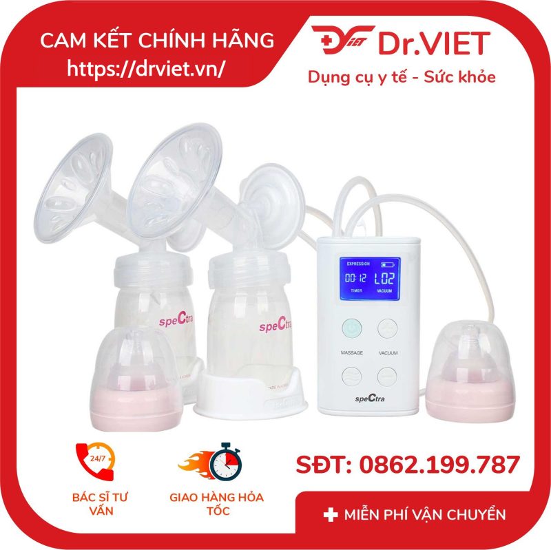 Máy hút sữa điện đôi Spectra 9 Plus
