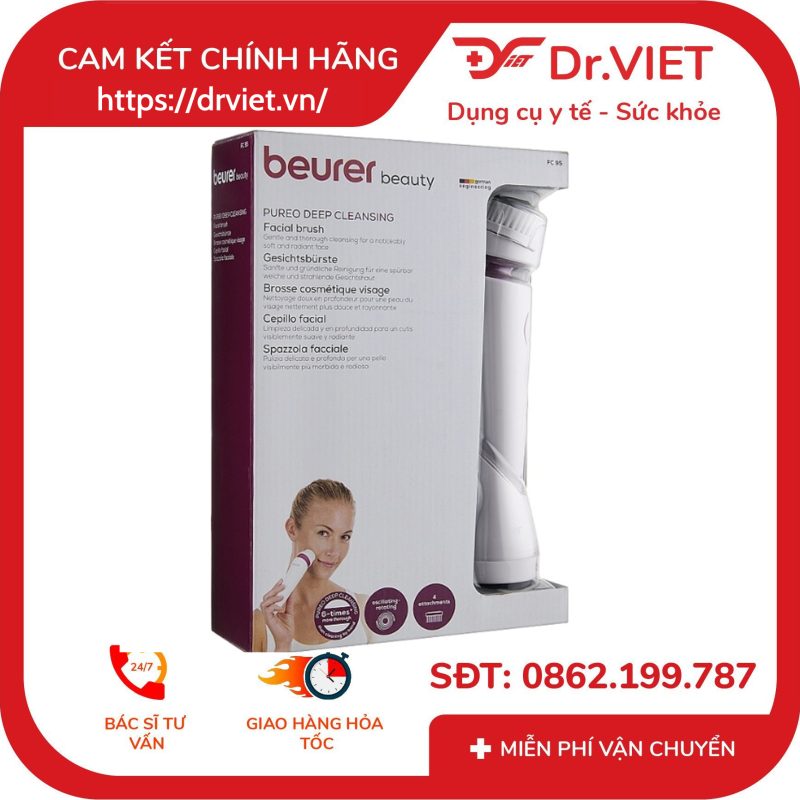 Máy rửa mặt Beurer FC95 15 Máy rửa mặt Beurer FC95