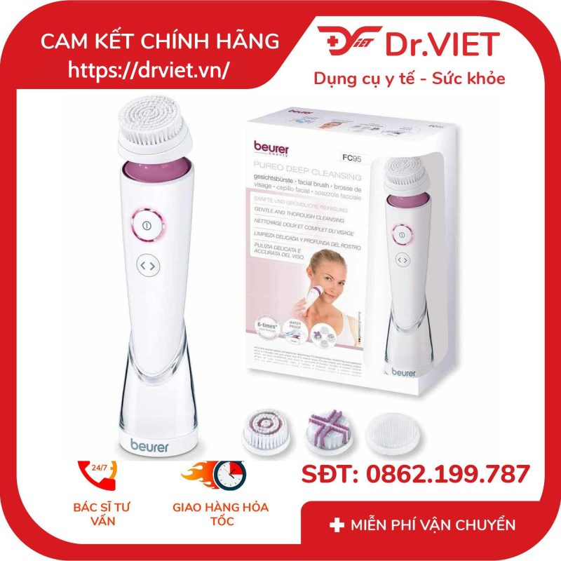 Máy rửa mặt Beurer FC95 11 Máy rửa mặt Beurer FC95