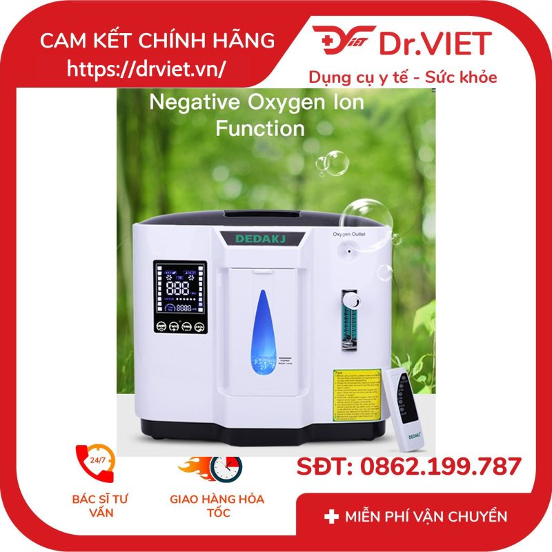 Máy tạo oxy 7 lít DEDAKJ DE-1A