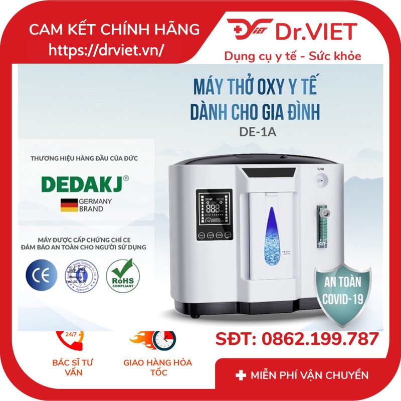 Máy tạo oxy 7 lít DEDAKJ DE-1A