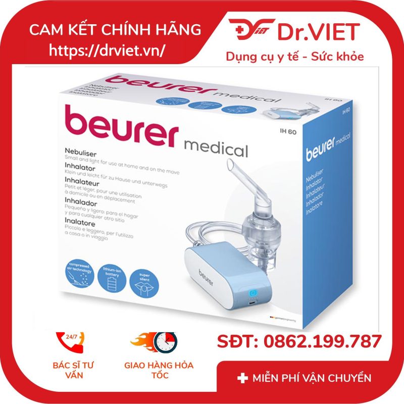 Máy xông khí dung Beurer IH60 10 Máy xông khí dung Beurer IH60