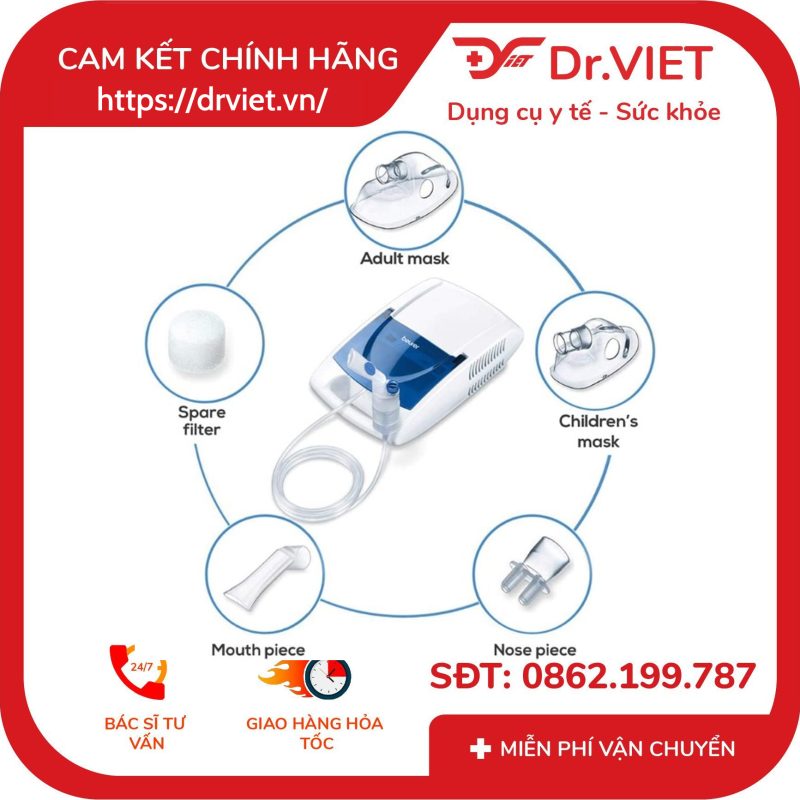 Máy xông khí dung Beurer IH21 14 Máy xông khí dung Beurer IH21