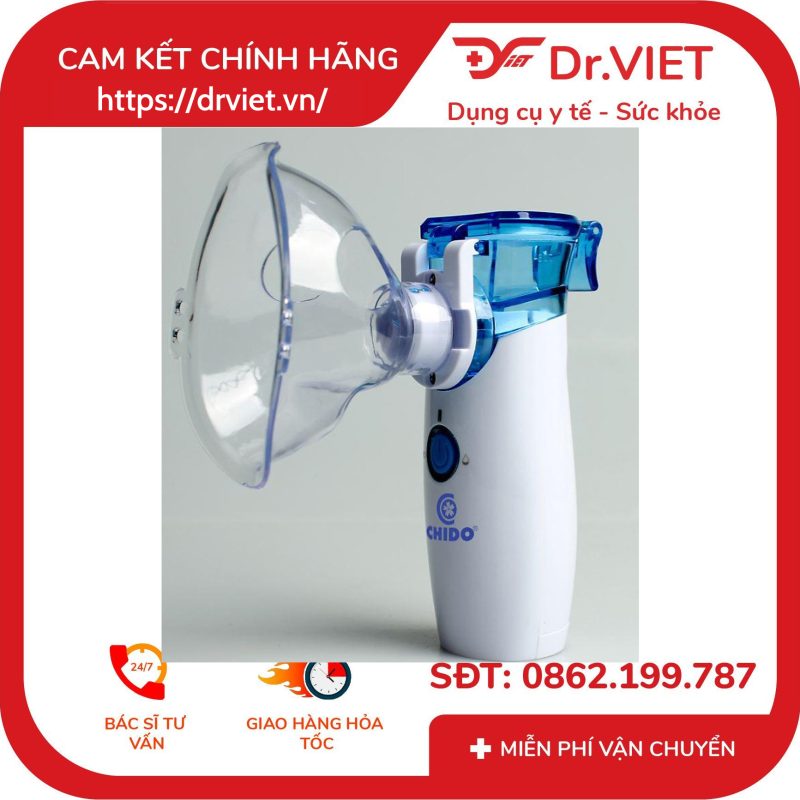 Máy xông mũi họng điện dung cầm tay CHIDO YS-31 13 Máy xông mũi họng điện dung cầm tay CHIDO YS-31