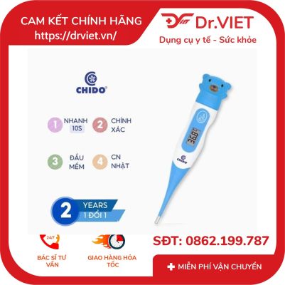 Nhiệt kế điện tử đầu mềm CHIDO KFT-03C 13 Nhiệt kế điện tử đầu mềm CHIDO KFT-03C