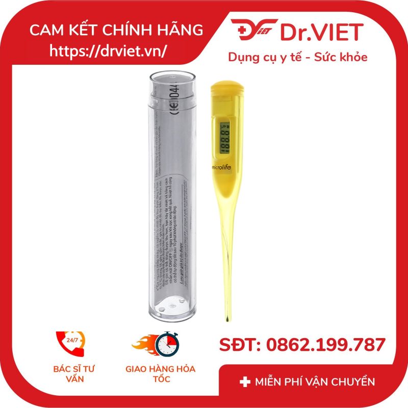 Nhiệt kế điện tử Microlife MT16K1 11 Nhiệt kế điện tử Microlife MT16K1