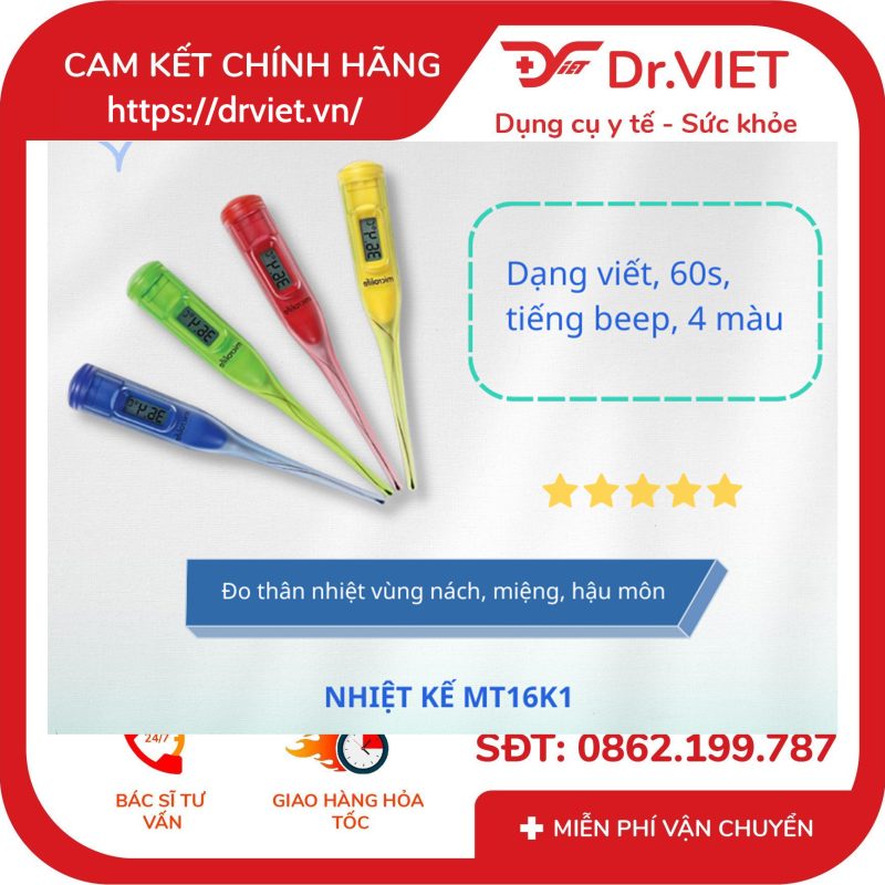 Nhiệt kế điện tử Microlife MT16K1 13 Nhiệt kế điện tử Microlife MT16K1