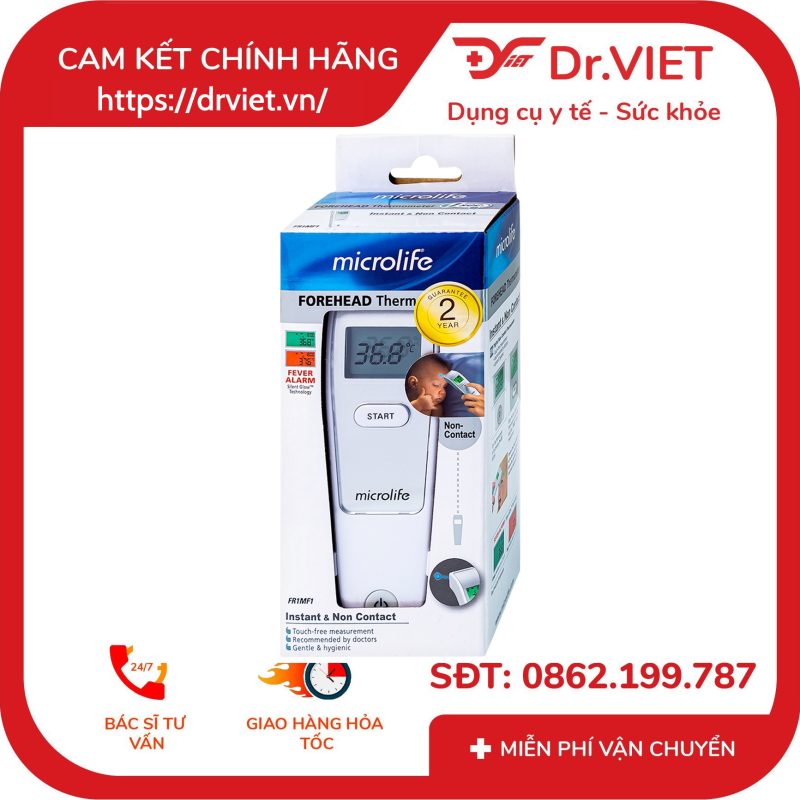 Nhiệt kế hồng ngoại đo trán FR1MF1 17 Nhiệt kế hồng ngoại đo trán FR1MF1