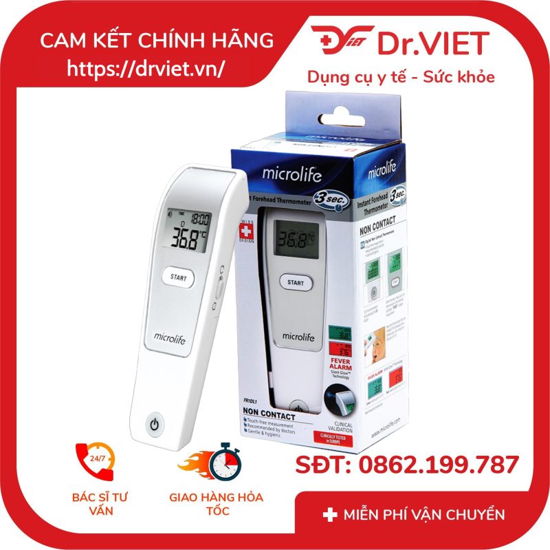 Nhiệt kế hồng ngoại đo trán FR1MF1