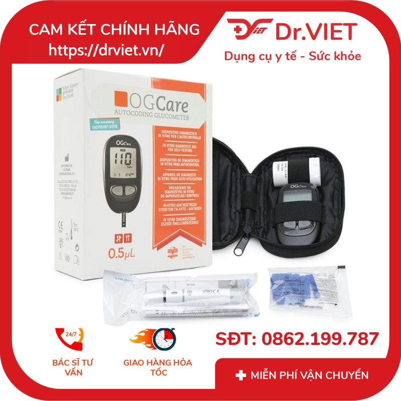 Máy đo đường huyết OGCare 11 Máy đo đường huyết OGCare