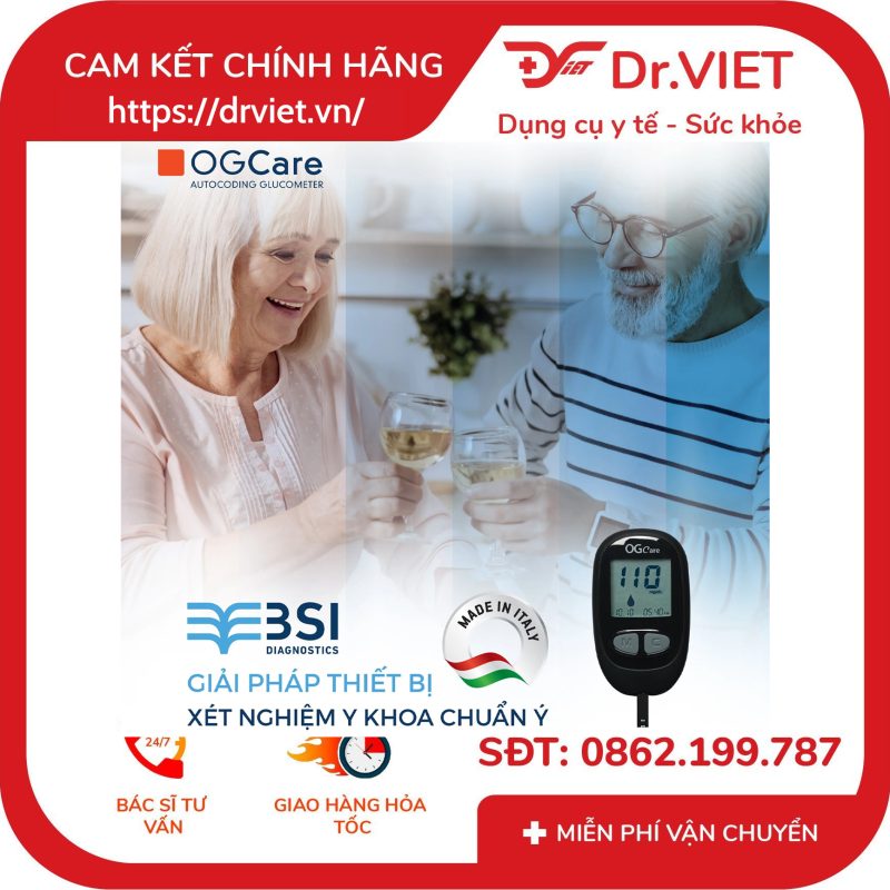 Máy đo đường huyết OGCare 14 Máy đo đường huyết OGCare