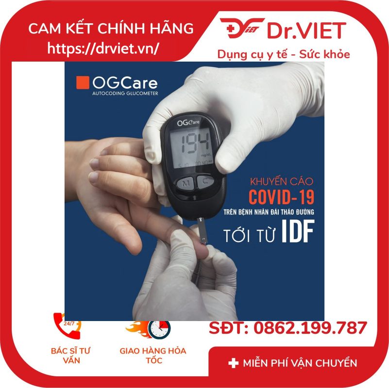 Máy đo đường huyết OGCare 15 Máy đo đường huyết OGCare