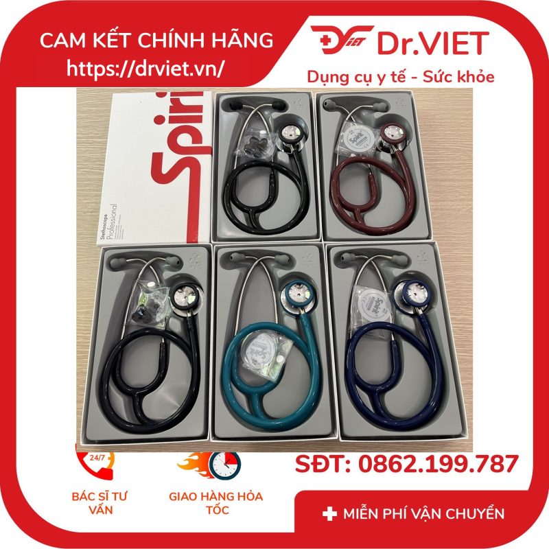 Ống nghe y tế 2 mặt Spirit CK-601P 13 Ống nghe y tế 2 mặt Spirit CK-601P